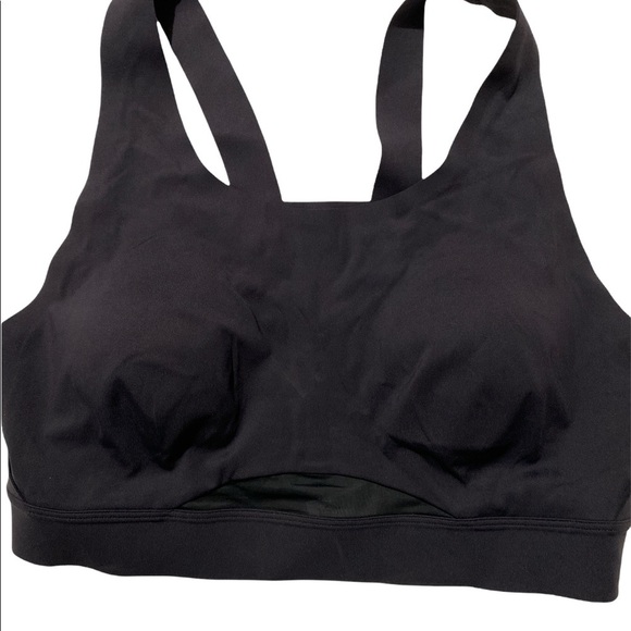 Athleta Other - Athleta High Gear Bra A-C Large NWT Black Medium Impact